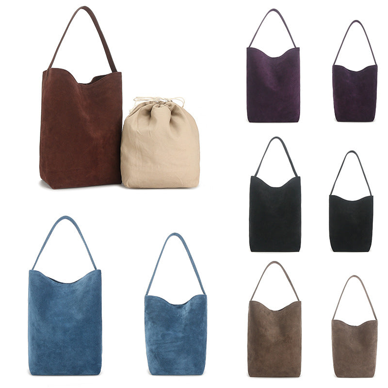 Creative Large Capacity Solid Color Niche Bags