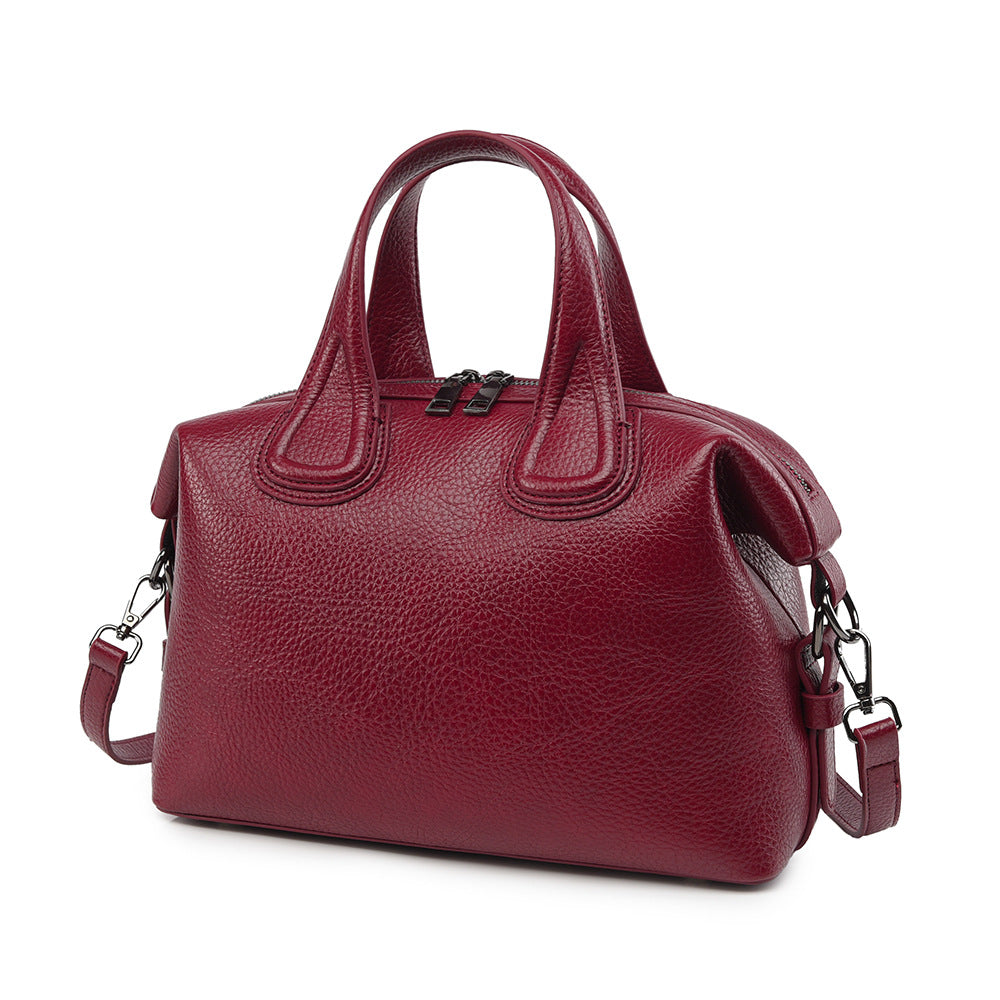 Versatile Boston Fashion Large Capacity Female Bags