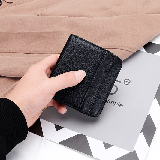 Women's Advanced Natural Fall Short Folding Fashion Ladies Wallets