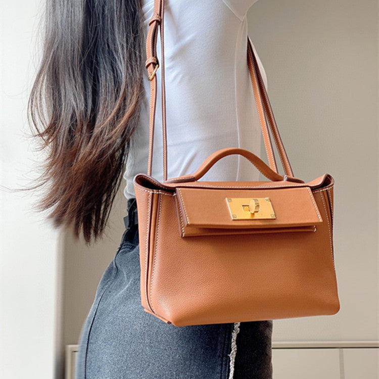 Women's First Layer Cowhide Kelly Wings Style Bags