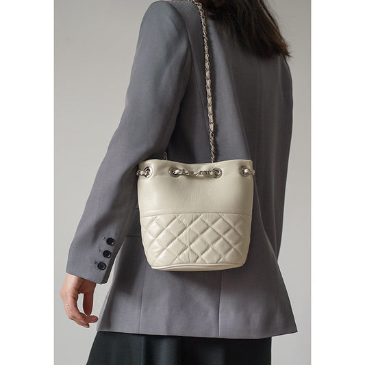 Women's Korean Chain Classic Style Rhombus High-grade Crossbody Bags