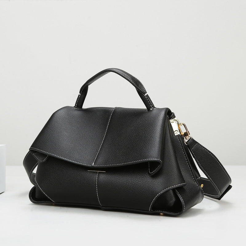 Women's Niche Smiling Fashionable High-grade Versatile Soft Handbags