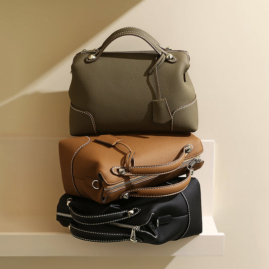 Women's Niche High-grade Large Capacity Simple Commute Bags
