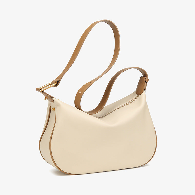 Women's Genuine Leather Underarm High-grade Spring Niche Armpit Bags