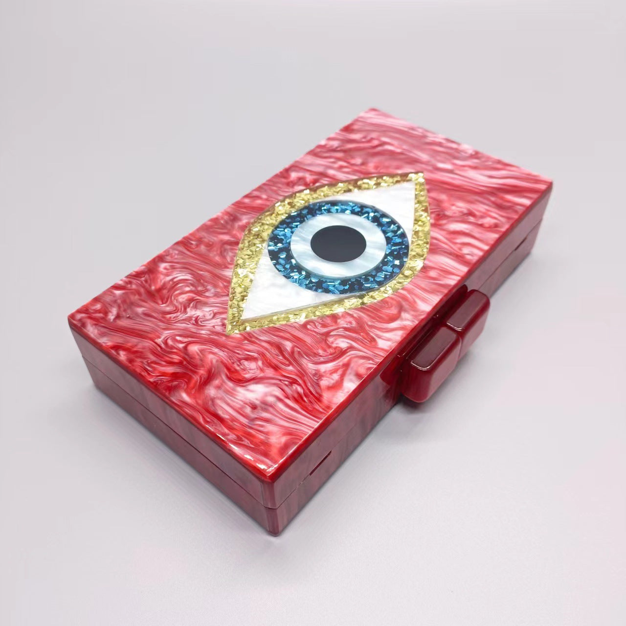 Acrylic Eye Wedding Dinner Clutch Chain Evening Bags