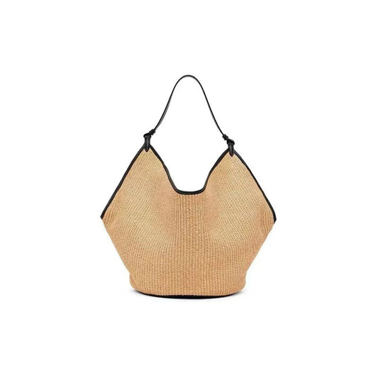 Women's Fashion Summer Leather Fur With First Layer Handbags