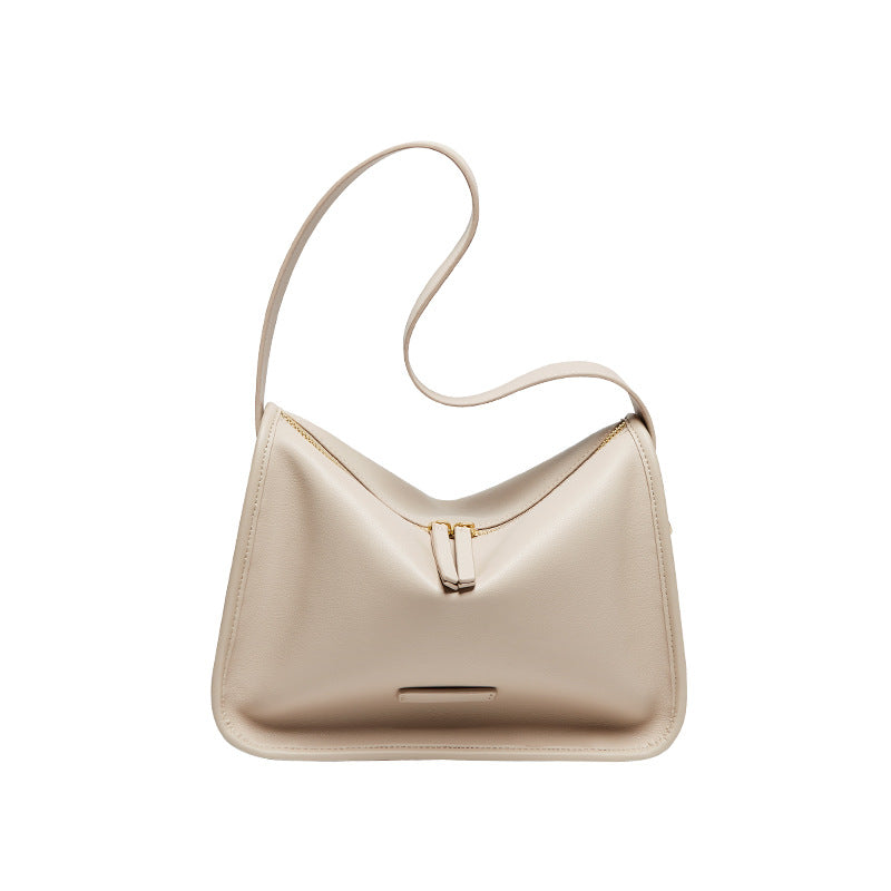 Women's French Stick Underarm High-grade Pillow Genuine Shoulder Bags