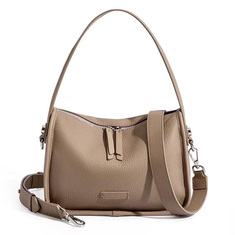 Women's First Layer Korean Niche Design Genuine Armpit Bags