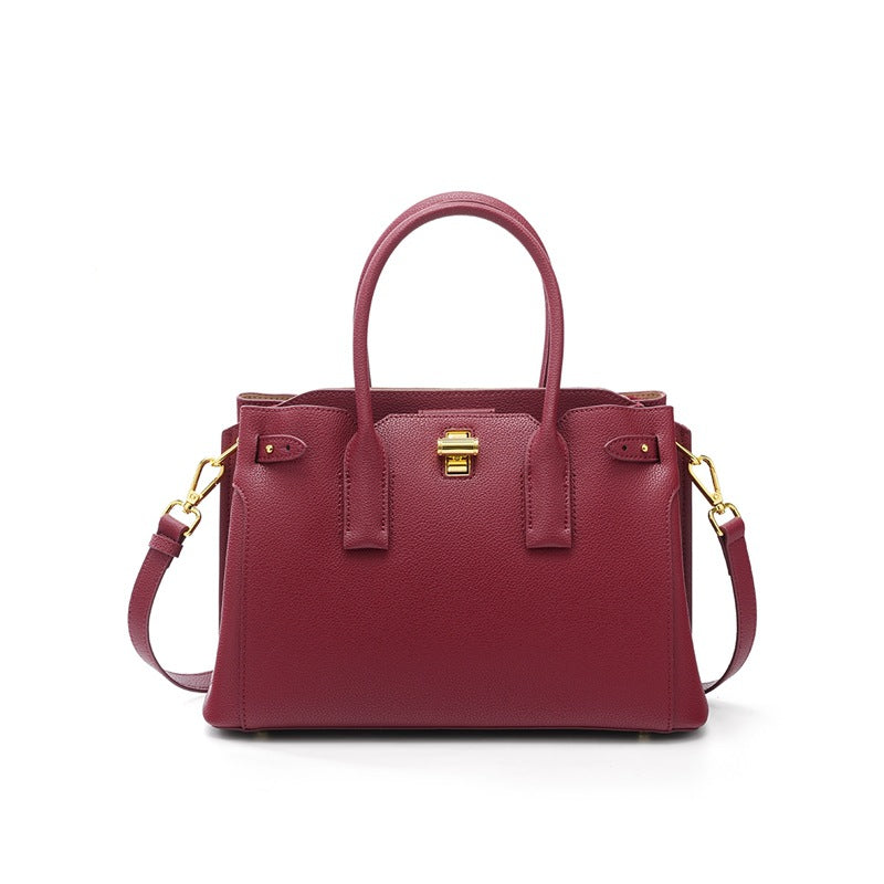 Women's Cowhide High-grade Genuine Leather Large Capacity Handbags