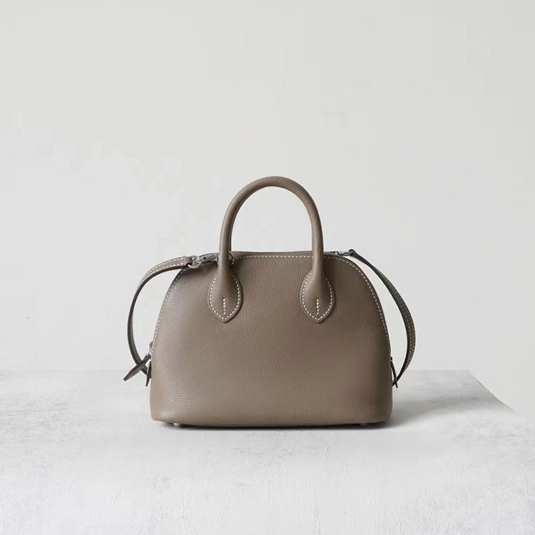 Women's Fixed Half Wax Line First Layer Cowhide Crossbody Bags