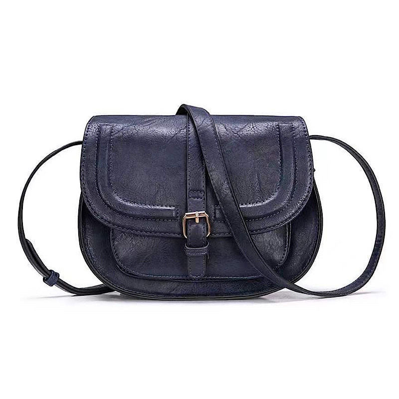 Women's Fashion Style Retro Saddle Semicircle Shoulder Bags