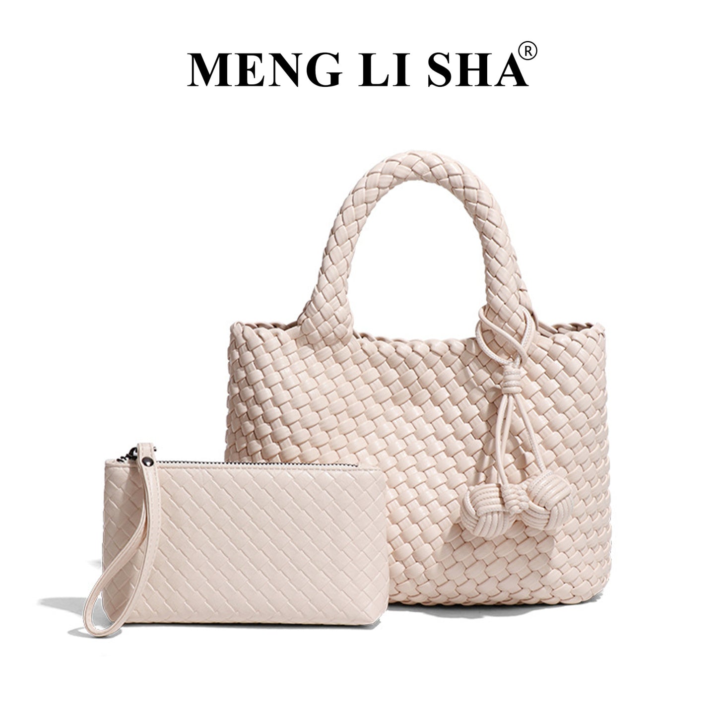 Women's Niche Woven Soft Leather Fashion Handbags