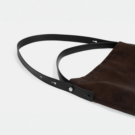 Women's Frosted Suede Niche High-grade Single Simple Shoulder Bags
