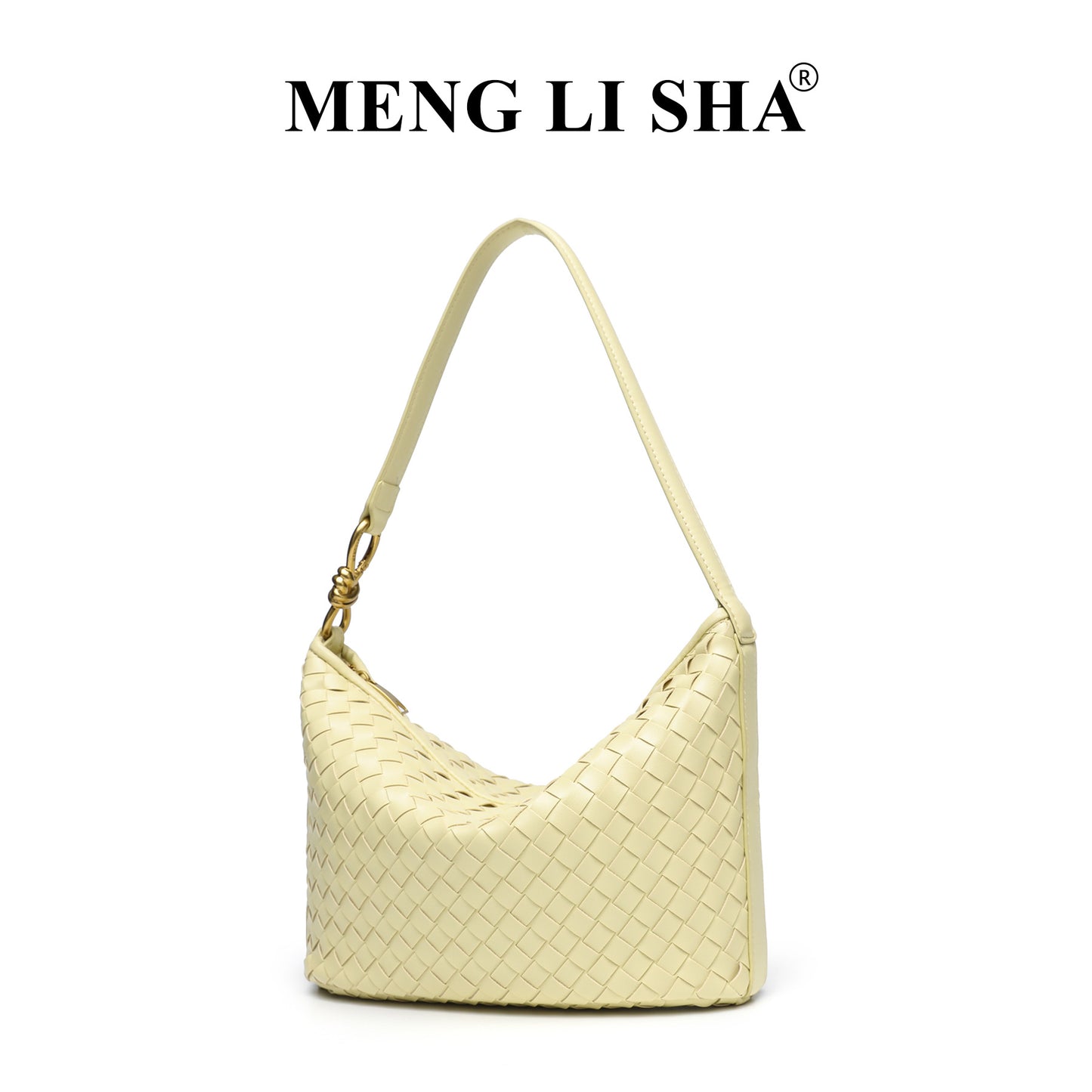 Women's Niche High-grade Hand-woven Lunch Box Fashion Shoulder Bags