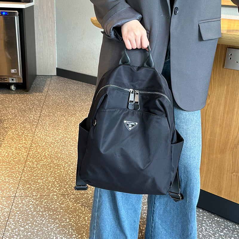 Women's Lightweight Good-looking Niche Waterproof Oxford Cloth Backpacks