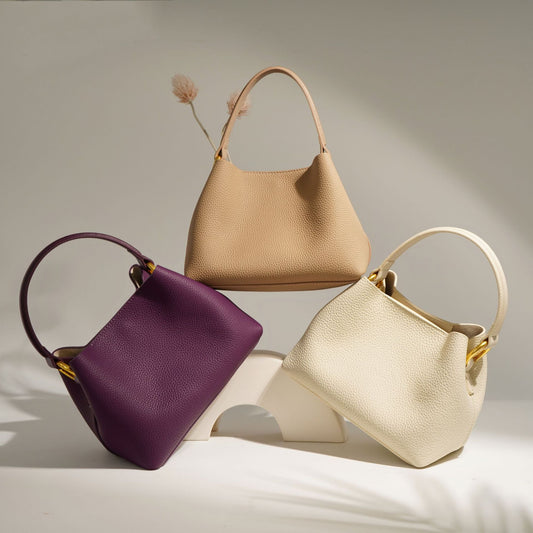 Women's Soft Cowhide Portable Minority Fashion High-grade Crossbody Bags