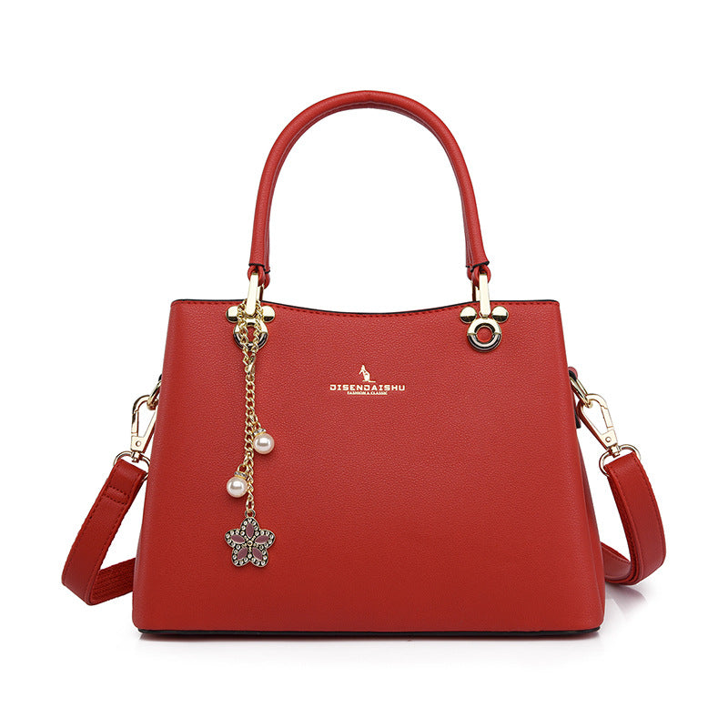 Women's Elegant Send Mother Fashion Large Capacity Handbags