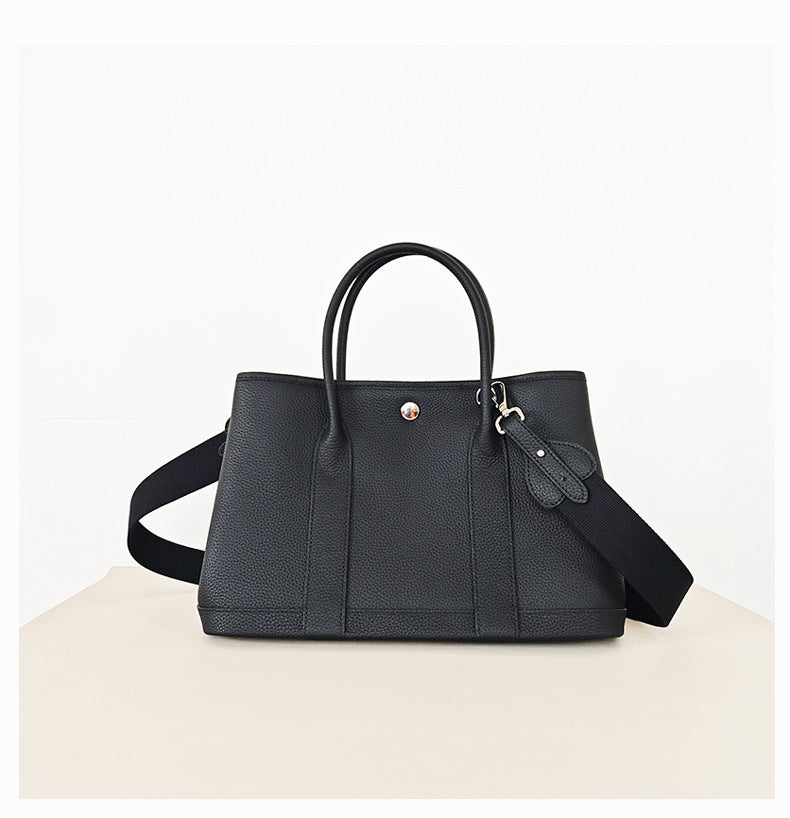 Women's Layer Cowhide Genuine Leather Commuter Large Handbags