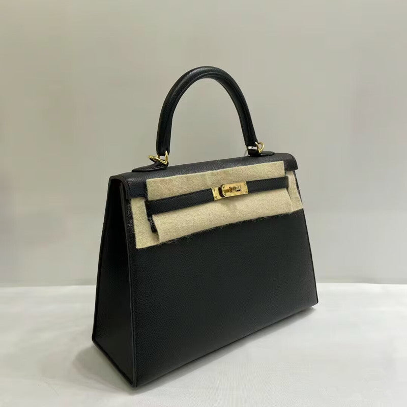Women's Advanced Texture Kelly Genuine Leather Palm Shoulder Bags