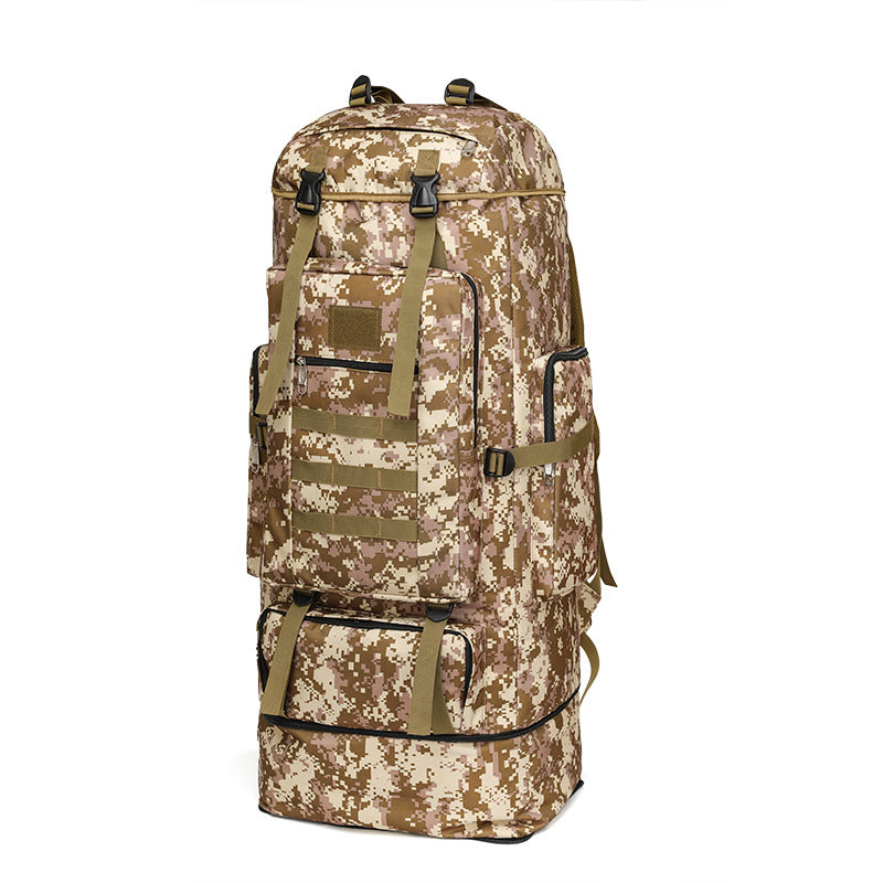 Oxford Cloth Can Expand Camouflage Camping Mountaineering Backpacks