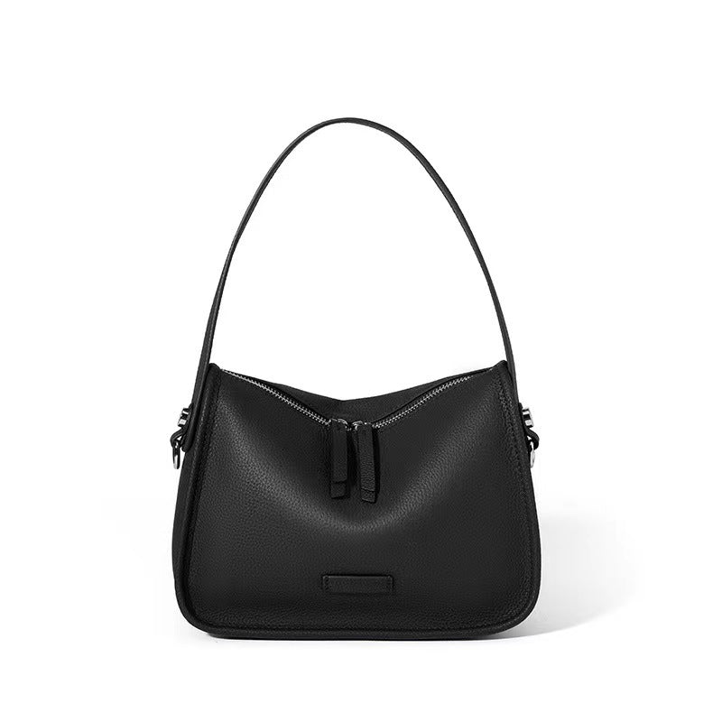 Women's First Layer Korean Niche Design Genuine Armpit Bags