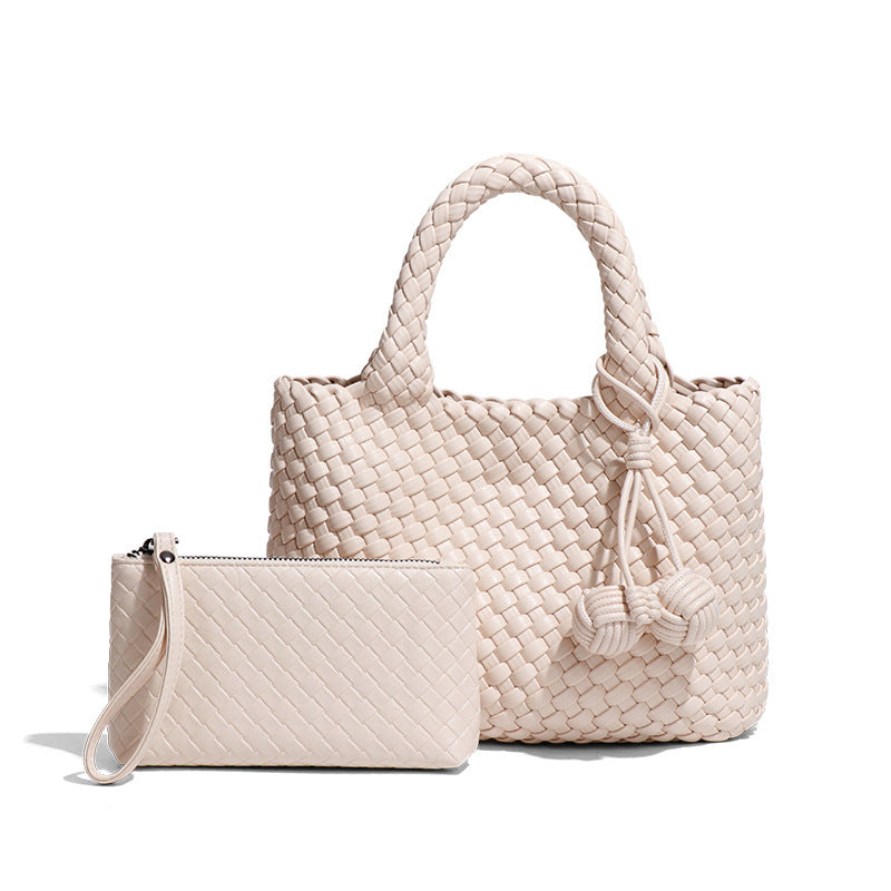 Women's Vintage Weave Vegetable Basket Fashionable Hand Bags