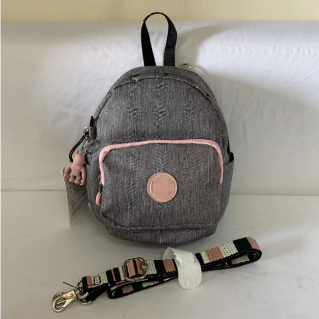 Winter Nylon Monkey Urban Simple Mini Backpacks