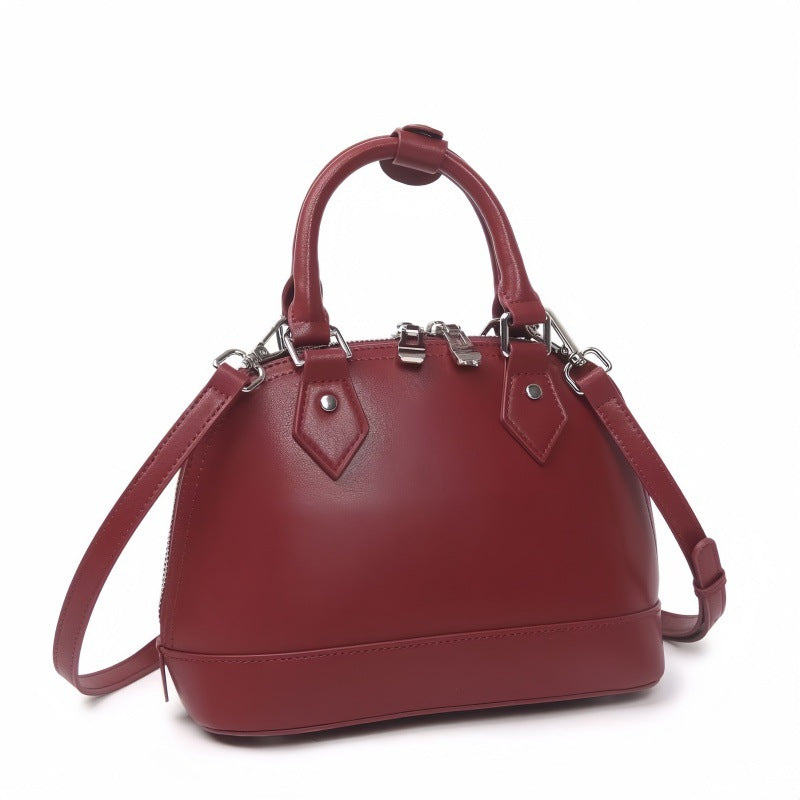 Women's Fashion Niche Western Style Genuine Crossbody Bags