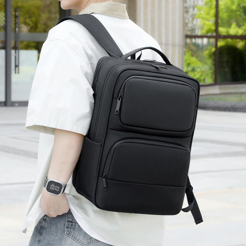 Large Capacity Fashion Pure Color Simple Backpacks