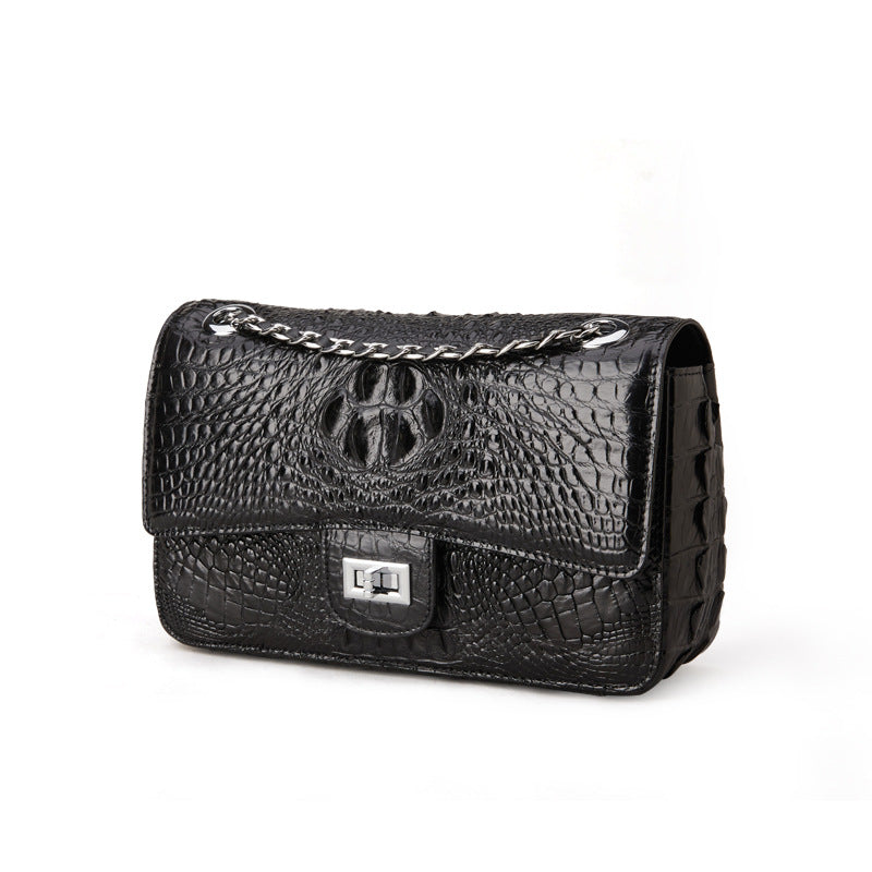 Women's Live Streaming Source Genuine Leather Crocodile Bags