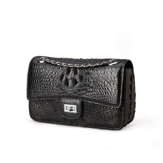 Women's Live Streaming Source Genuine Leather Crocodile Bags