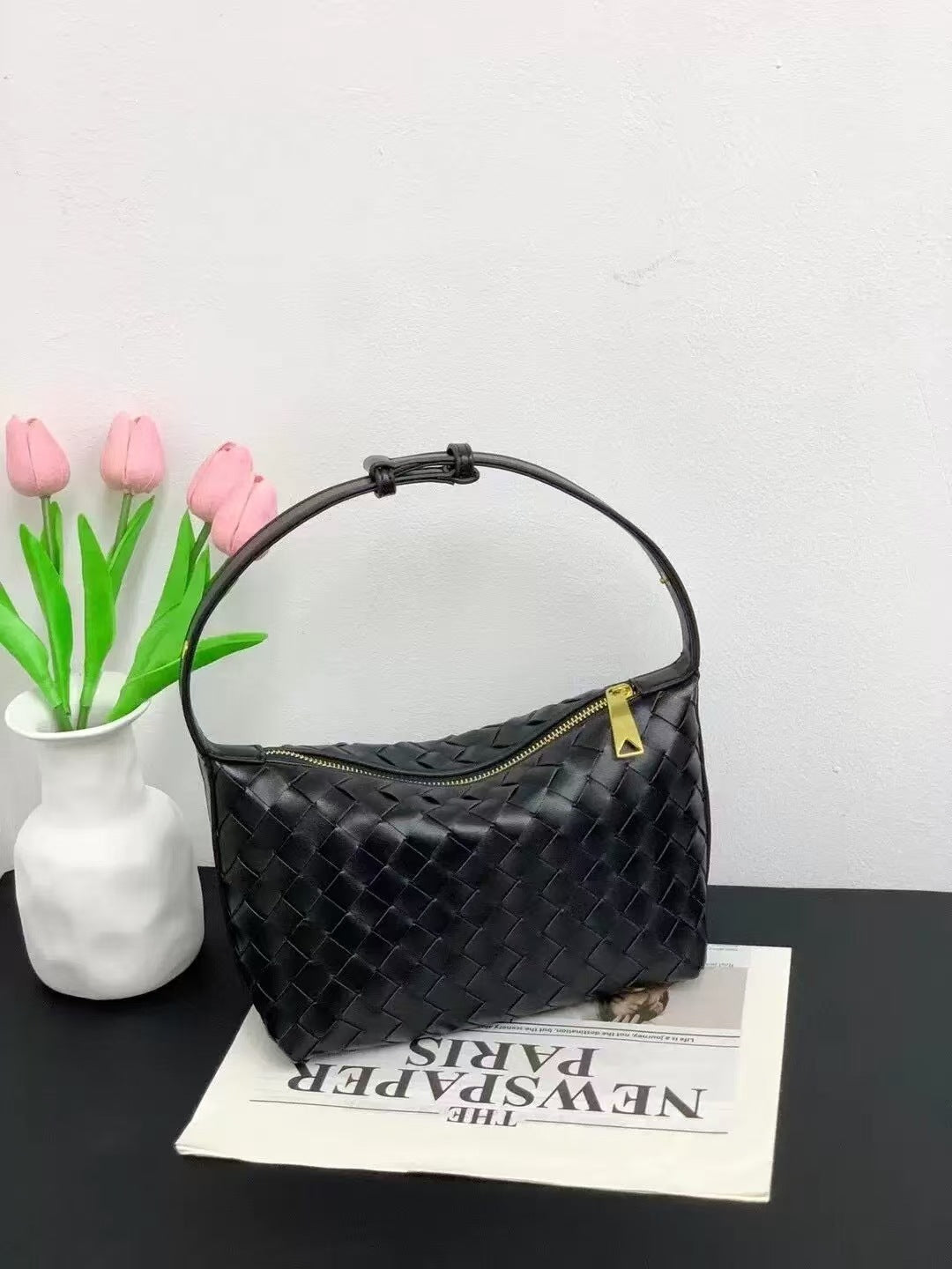 Charming Women's Color Portable Western Texture Small Square Bags