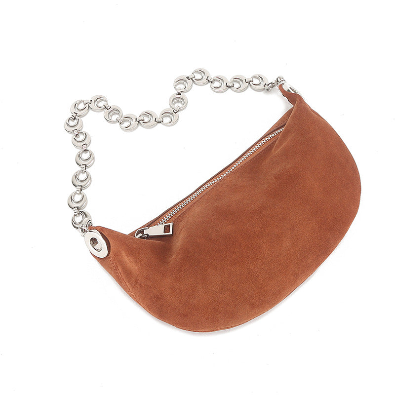 Light Frosted High Sense Delicate Selenodont Shoulder Bags