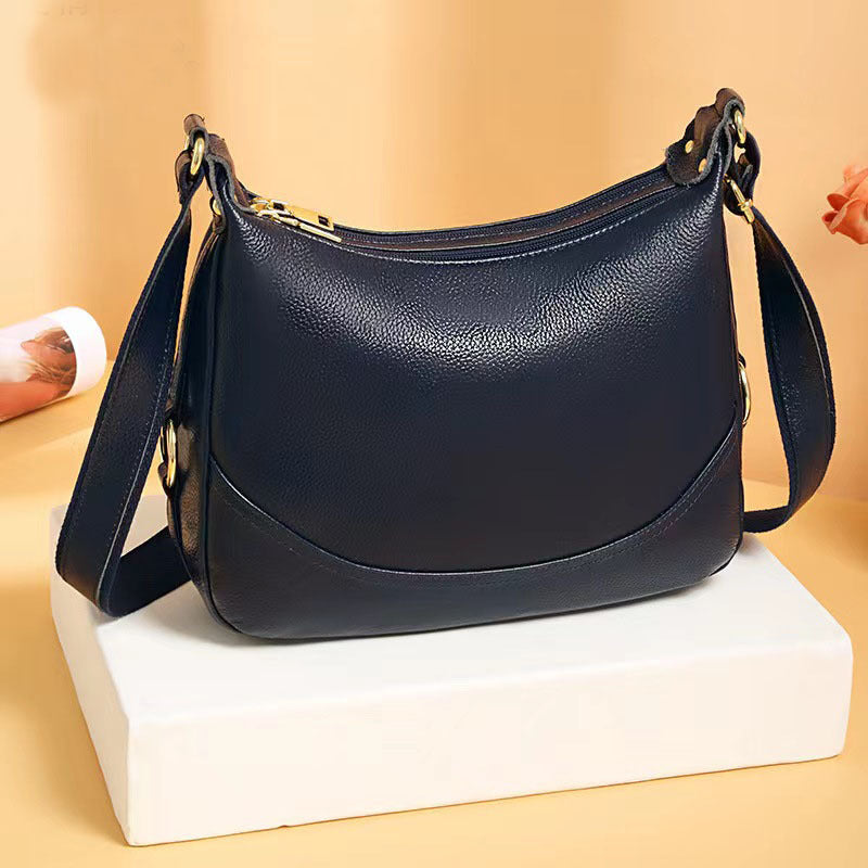 Women's Leather Mother Large Capacity Soft First Crossbody Bags