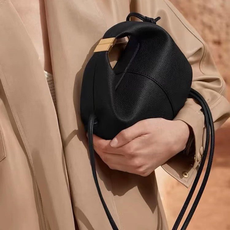 Women's French Lunch Genuine Leather High Sense Handbags