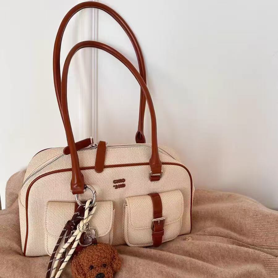 Women's Boston Pillow Commuter Dating Niche Underarm High Bags