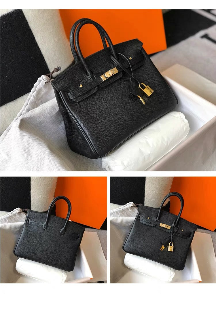 Women's Layer Cowhide Genuine Leather Large Capacity Callie Handbags