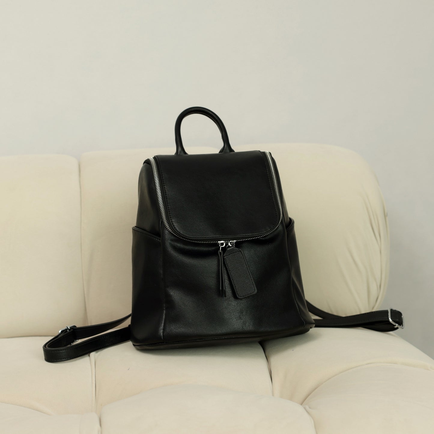 Women's Versatile Large Capacity Soft Leather Korean Bags