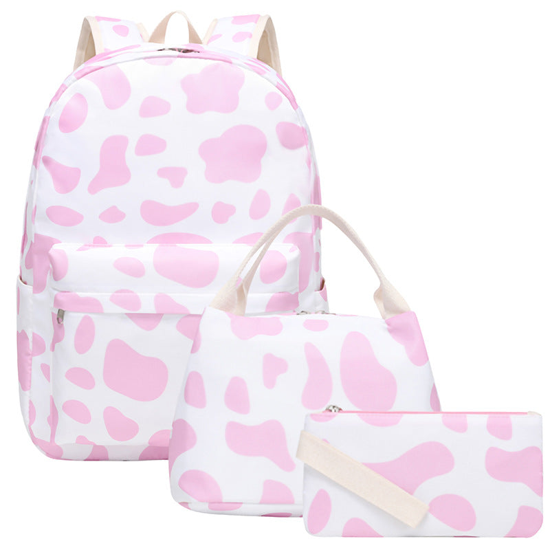 Female Cute Preppy Style High Lunch Backpacks