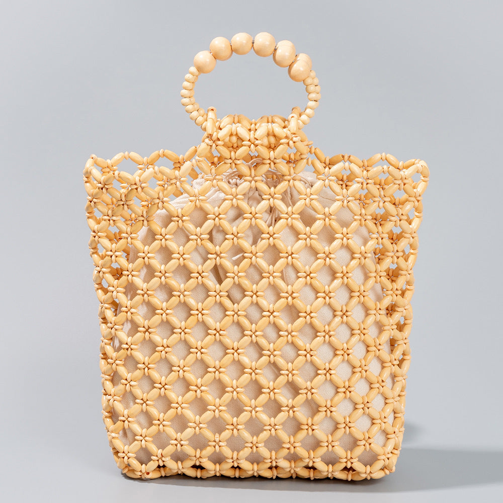 Women's Hand-woven Summer Niche Design Hollow Commuter Handbags