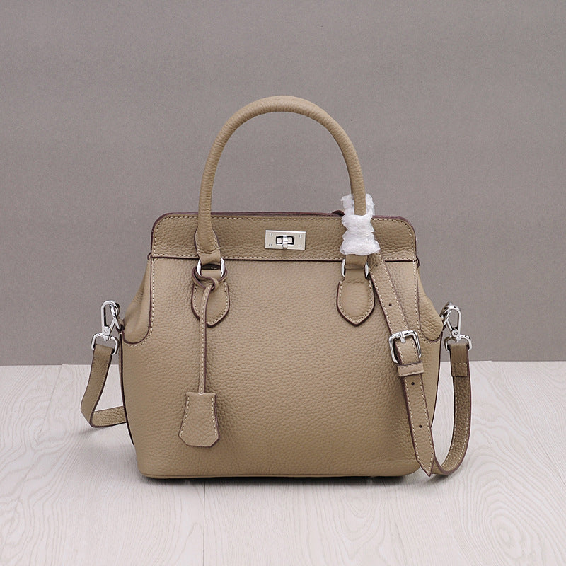 Women's Top Layer Cowhide Fashion Large Capacity Handbags