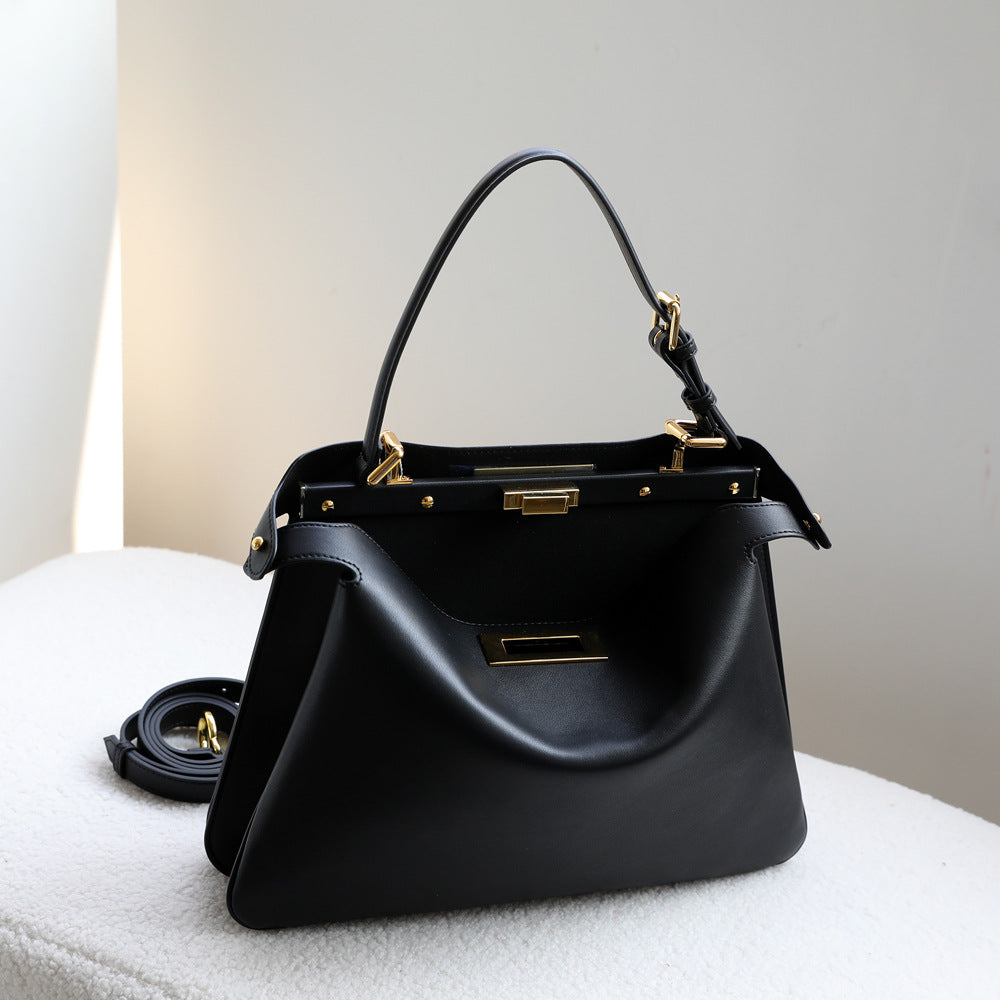 Comfortable Loose With Cat Design Portable Handbags