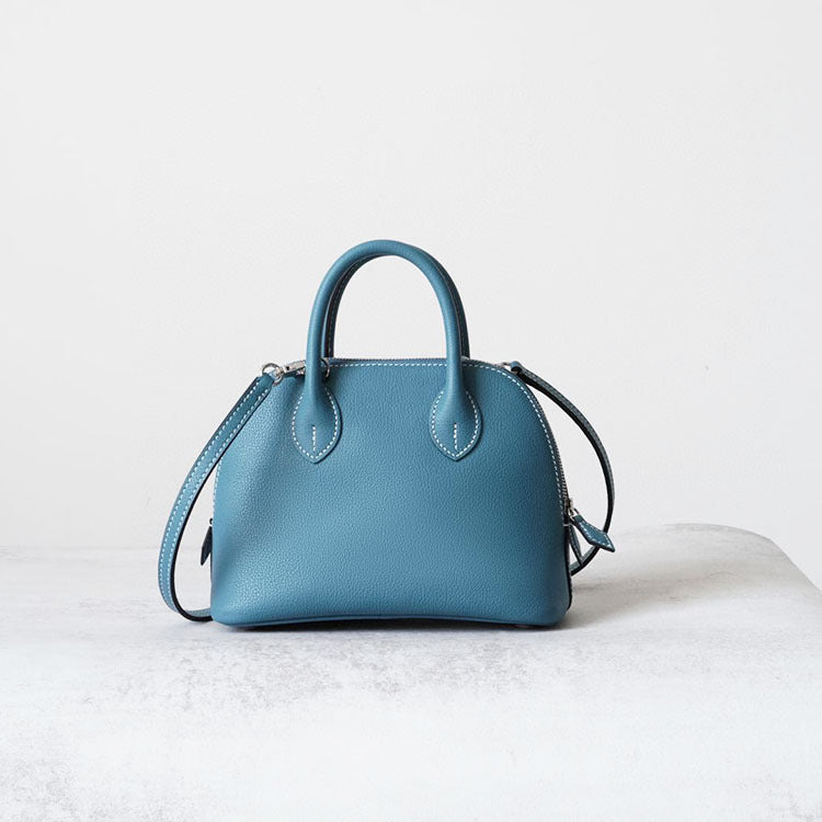 Women's Fixed Half Wax Line First Layer Cowhide Crossbody Bags