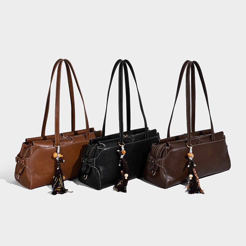 Women's Baguette Large Capacity Leisure Fashion Commuter Shoulder Bags