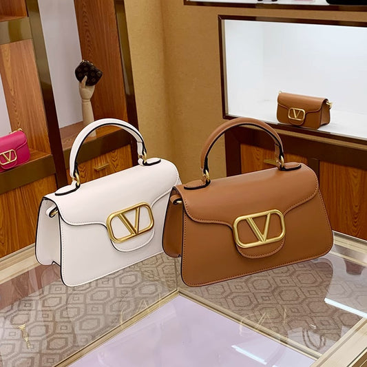 Women's Glamorous Advanced Texture Calfskin Fashion Bags