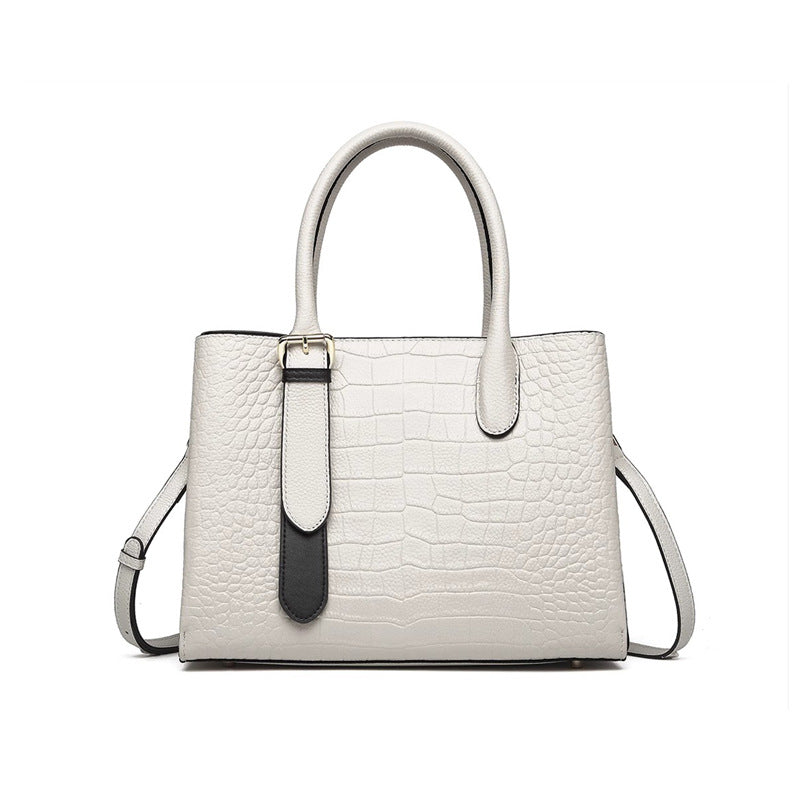 Women's Genuine Leather Fashionable Design Large Capacity Shoulder Bags
