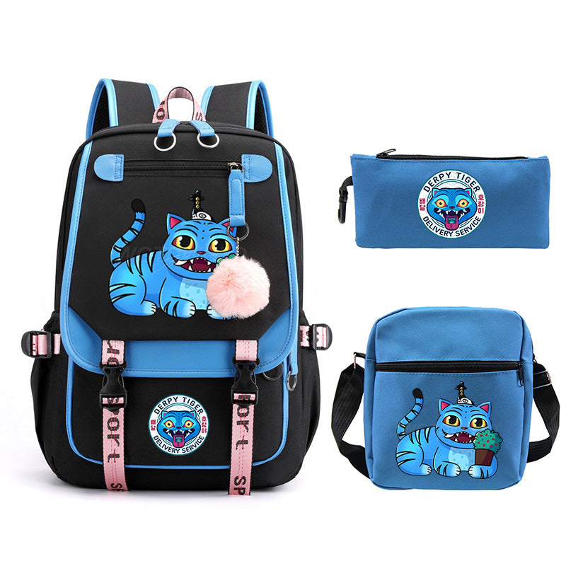 Elegant Children's Merchandise Printed Fashion Pencil Backpacks