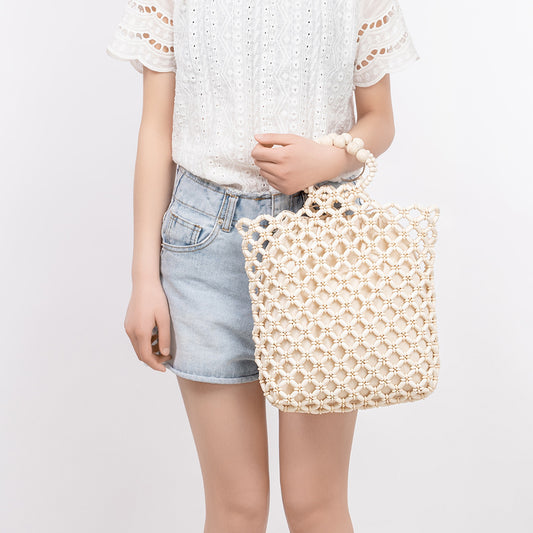 Women's Hand-woven Summer Niche Design Hollow Commuter Handbags