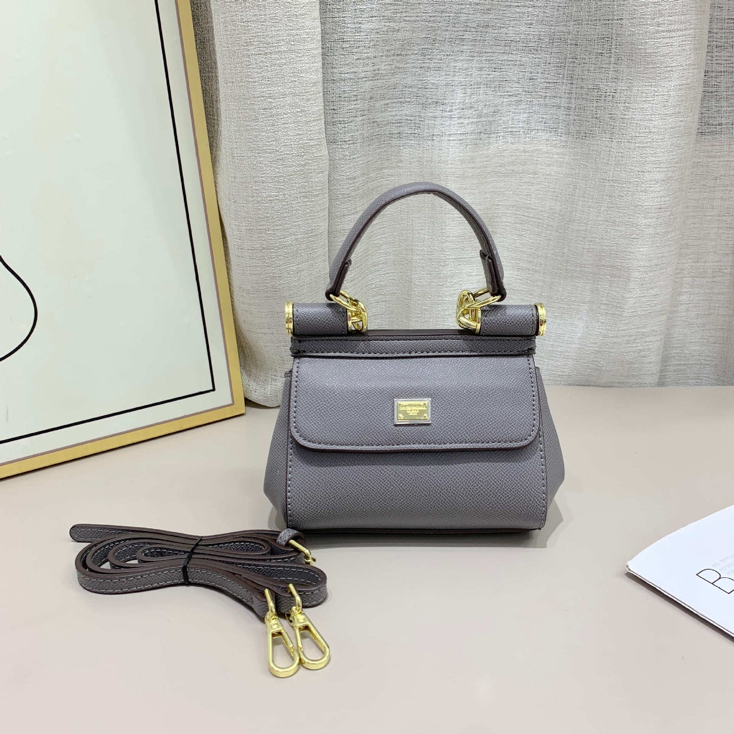 Women's Sicilian Fashion One Genuine Leather Handbags