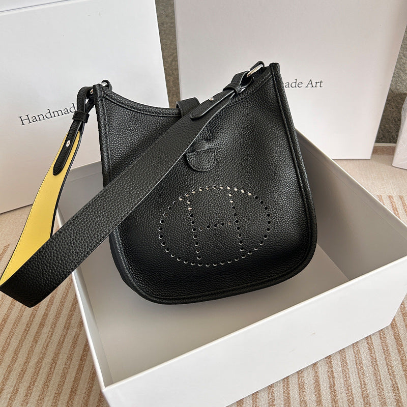 Genuine Leather Mini Top Layer Cowhide Crossbody Bags